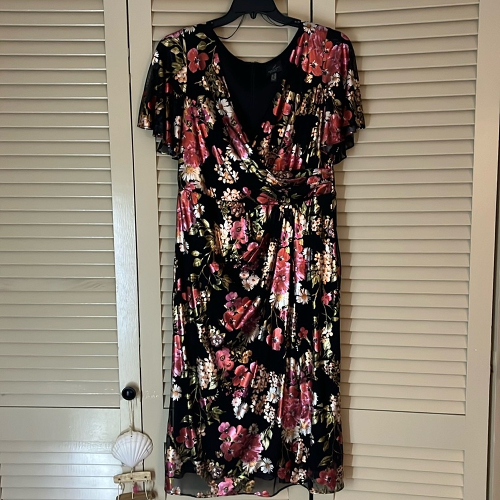 Adrianna Papell size 14W Midi Dress